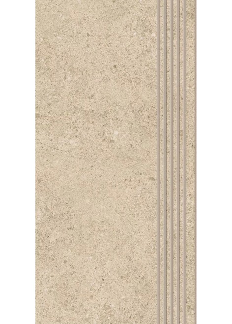 Dlažba Authority Beige Mat Schodovka 29,8x59,8