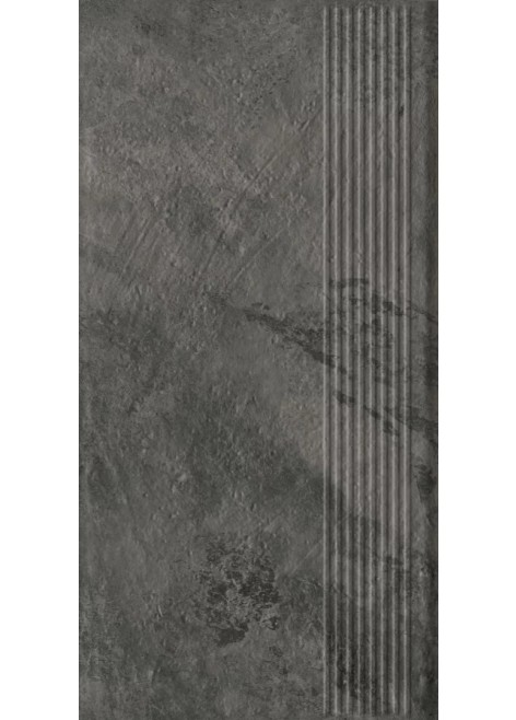 Dlažba Ardis Dark Klinker Struktura Schodnice Přímá 30x60