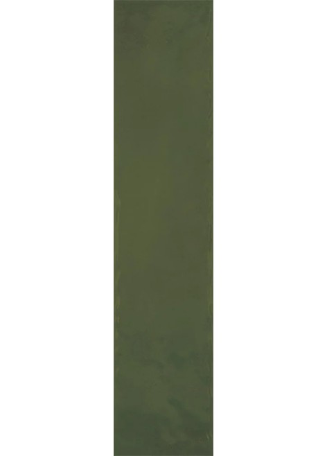 Obklad Monpelli Olive Cihlička Hladká Struktura Lesk 6,5x29,8