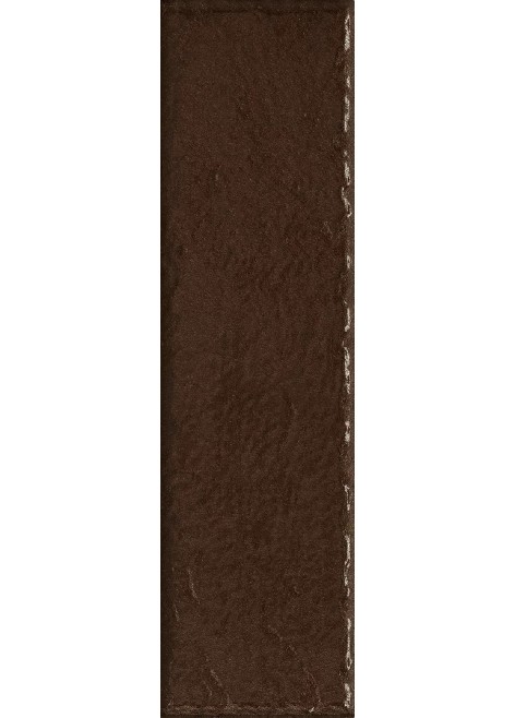 Fasádní obklad Sundown Marrone Lesk Struktura 24,5x6,6