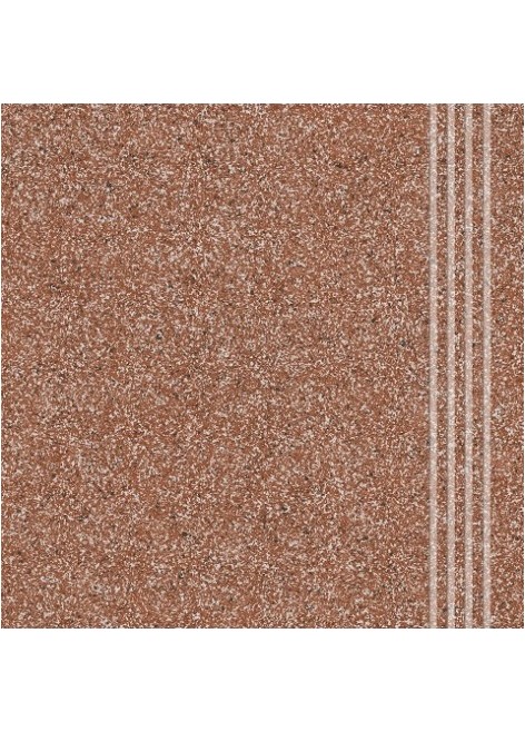 Dlažba Voltor Brown 33x33 Schodovka