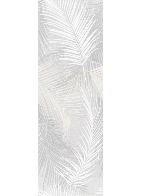 Dekor Electra White Glos. Rekt. 25x75