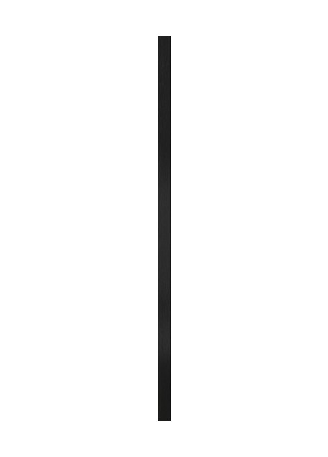 Listela Univers. Konskie Black Mat 2,3x60