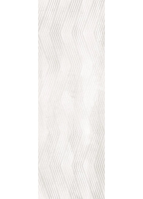 Dekor Spectre White Geo 25x75
