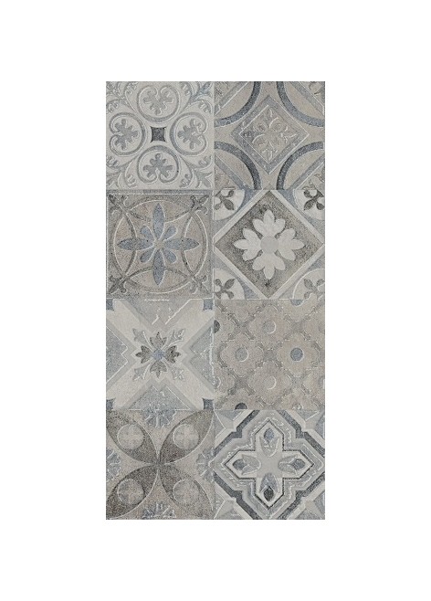 Obklad Moris Patchwork Grey Rekt. 30x60