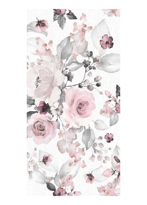 Dekor Punto Rosa White Rekt. 30x60