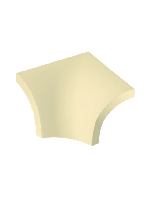 Světle žlutý Obklad Gamma Colours Waniliowa Mat Profil F 3x4