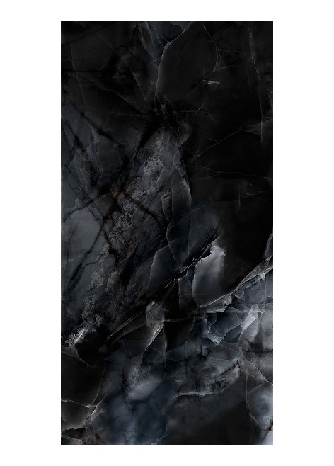 Dlažba imitace kamene Calmness Black Mat 59,7x119,7