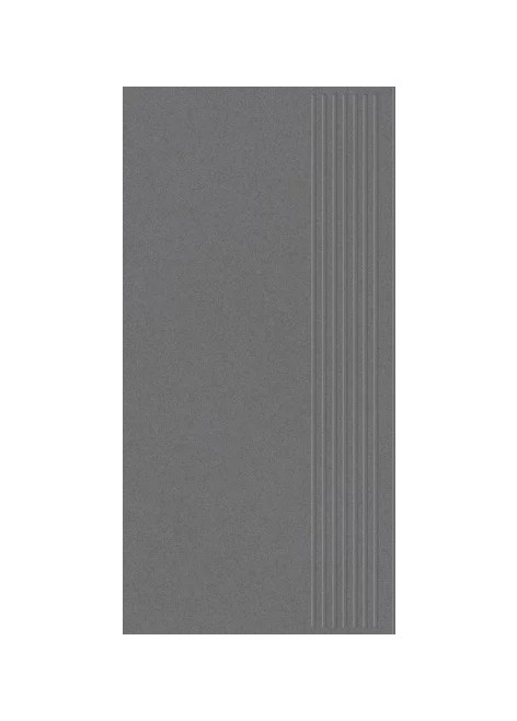 Dlažba Archicross Base Grey Mat Schodovka 29,8x59,8 R10