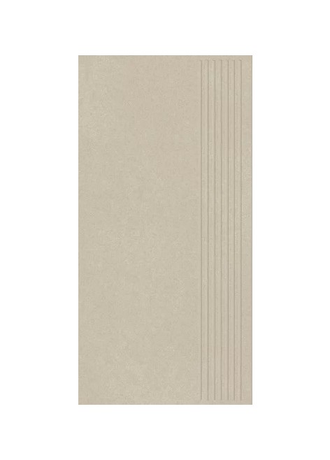 Dlažba Archicross Base White Mat Schodovka 29,8x59,8 R10