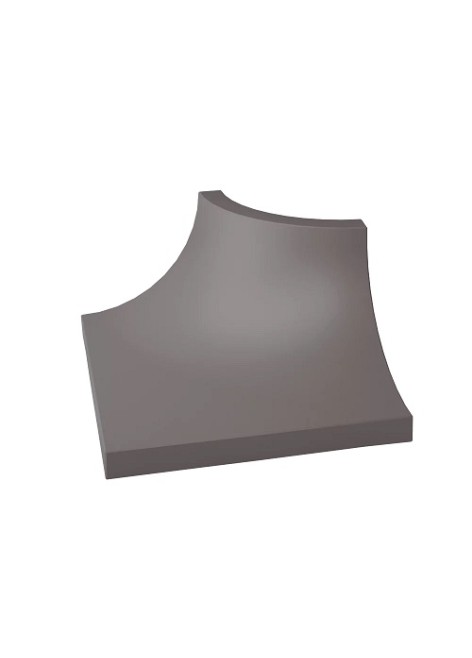 Grafitově šedá Dlažba Gammo Colours Grafitowy Profil C Mat 3x4