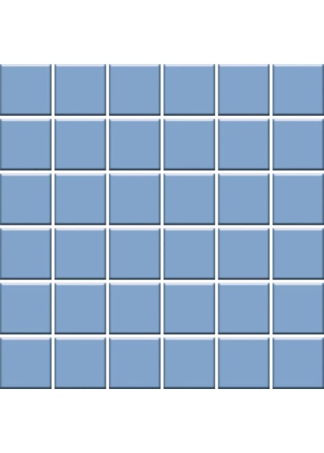 Modrá Mozaika Dlažba Gammo Colours Niebieski Mat 4,8x4,8/29,8x29,8 R10