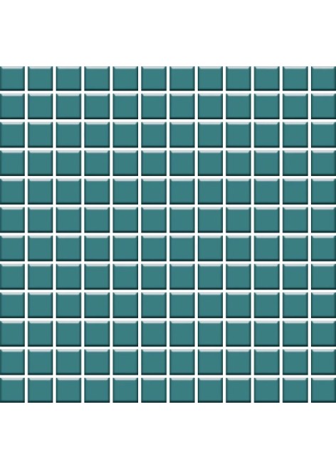 Tyrkysová Mozaika Dlažba Gammo Colours Turkusowy Mat 2,3x2,3/29,8x29,8 R10