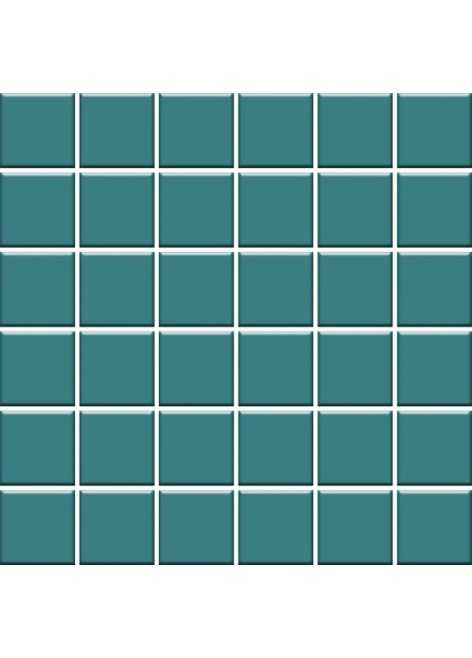 Tyrkysová Mozaika Dlažba Gammo Colours Turkusowy Mat 4,8x4,8/29,8x29,8 R10