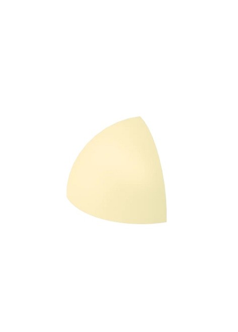 Světle žlutá Dlažba Gammo Colours Waniliowy Profil E Mat 3x3