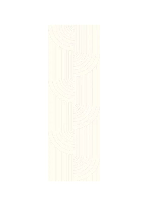 Obklad Puris White Dekor B Ultramat Rekt. 29,8x89,8