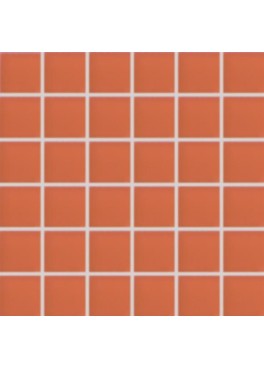 Skleněná Mozaika RAKO Fashion VDM05048 mozaika (5x5) oranžová 30x30