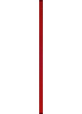 Dekorace Avangarde Red Listela Sklo 2x60
