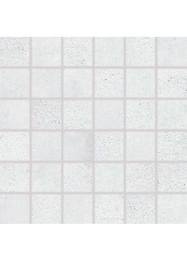 Dlažba RAKO Cemento DDM06660 mozaika (5x5) světle šedá 30x30