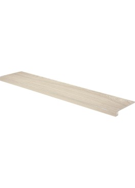 Dlažba RAKO Board DCFVF141 schodová tvarovka světle béžová 30x120