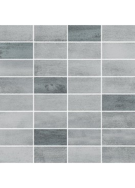 Dlažba Floorwood Grey - Graphite Mix Mozaika 29,5x29