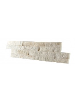 Kamenný obklad z břidlice Ivory Stone Soft 10x40 cm