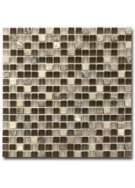 Mozaika skleněná El Casa Brown Eye 30,5x30,3 cm
