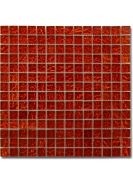 Mozaika skleněná El Casa Red Chili 30,5x30,5 cm