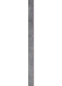 Dlažba Batista Steel Sokl Rekt. Mat 119,7x8