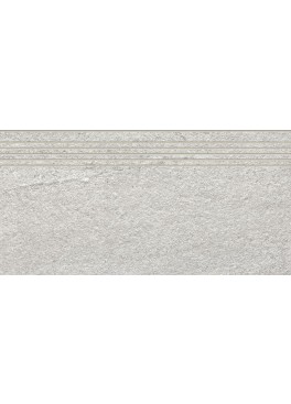 Dlažba RAKO Quarzit DCVSE737 schodovka šedá 30x60