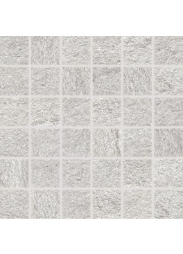 Dlažba RAKO Quarzit DDM06737 mozaika (5x5) šedá 30x30