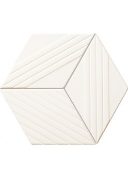 Dekor Colour Mozaika White Mat 22,6x19,8