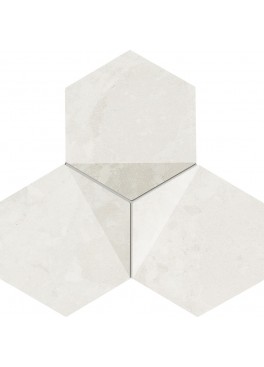 Dekor Scoria White Mozaika 19,2x16,5