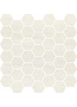 Dekor Bantu Cream Heksagon Small Mosaic Glossy 29,7x29