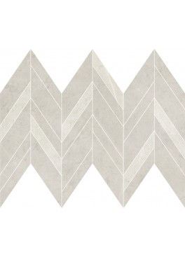 Dekor Manzila Grys Chevron Mix Mosaic Mat. 29,8x25,5