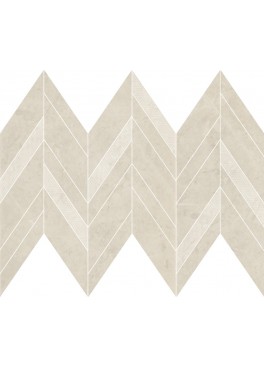 Dekor Manzila Beige Chevron Mix Mosaic Mat. 29,8x25,5