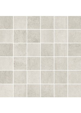 Dlažba Grava White Mosaic Matt 29,8x29,8