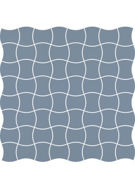 Dlažba Modernizm Blue Mozaika 30,86x30,86