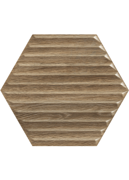 Obklad Woodskin Wood Heksagon Struktura B 19,8x17,1