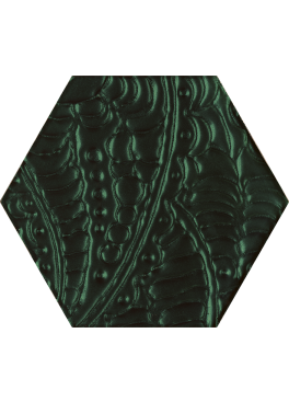 Dekor Urban Colours Green Hexagon Sklo 19,8x17,1