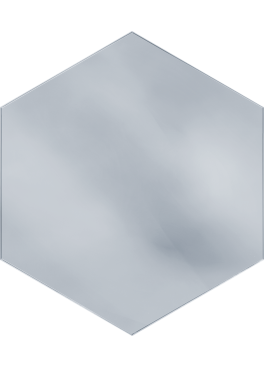 Dekor Hexagon Universální Lustro 19,8x17,1