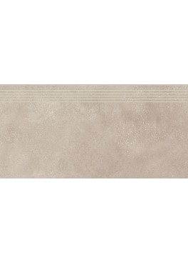 Dlažba RAKO Betonico DCP84794 schodovka tmavě béžová 80x40