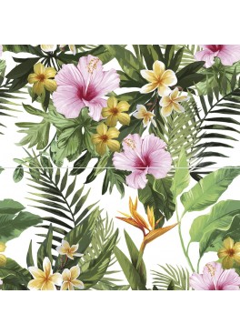 Dekor Tropical Flowers Rekt. 60x60