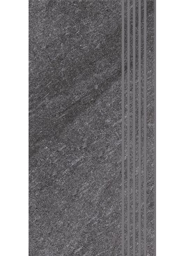 Dlažba Bolt Dark Grey Schod Mat Rekt. 59,8x29,8