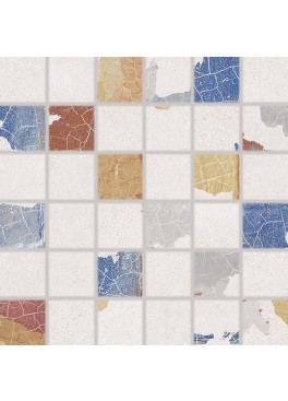 Mozaika RAKO Betonico WDM06796 mozaika (5x5) vícebarevná 30x30