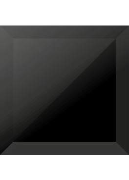 Dekor Quadra Crystal Black Glass 15x15