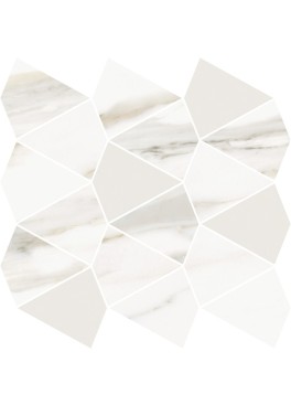 Dekor Gold Wish White Mosaic Glossy 29,7x29,7