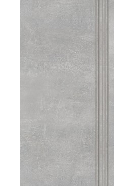 Dlažba Stark Pure Grey Schodovka Mat Rekt. 60x29,7