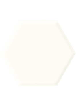 Obklad Universální Heksagon White Struktura Lesk 19,8x17,1