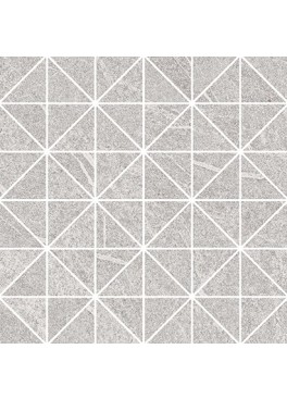 Dekor Grey Blanket Triangle Mosaic Micro Rekt. 29x29